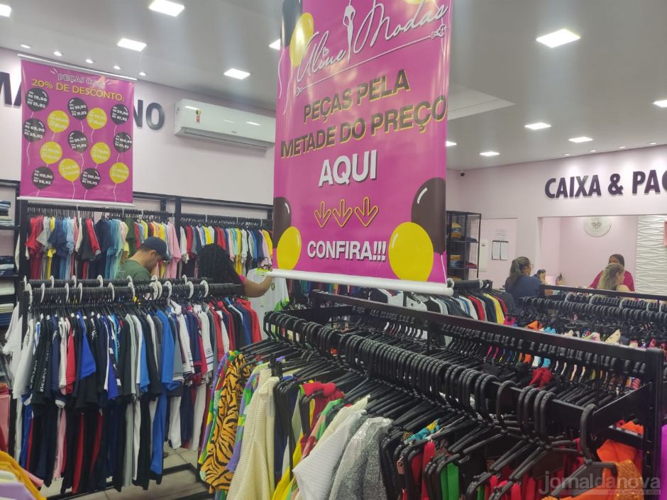 Semana do Consumidor na Aline Modas está bombando com descontos de até 50%