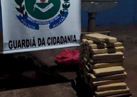 Polícia Militar intecepta traficante com 49 quilos de maconha em Santa Rita do Pardo