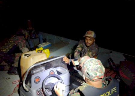 Polícia Ambiental de Batayporã apreende rede de pesca e anzóis de galho no rio Ivinhema