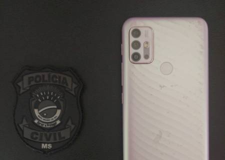 Polícia Civil recupera aparelho de celular em Taquarussu