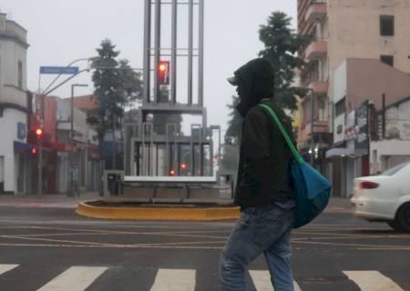 Frente fria retorna a partir da noite desta quarta-feira em Mato Grosso do Sul
