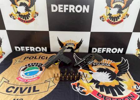 Defron prende homem que vendia armas para criminosos em Dourados