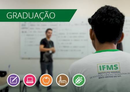 IFMS abre vagas para cursos de graduação gratuitos em oito municípios