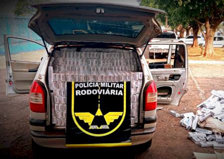 Polícia apreende carga de cigarros contrabandeados em Campo Grande