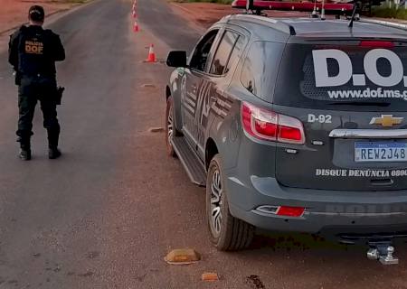 Foragido da Justiça é recapturado pelo DOF em Dourados