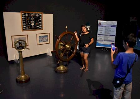 Acervo da Marinha do Brasil está em exposição no Bioparque Pantanal