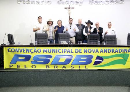 Lideranças do PSDB manifestam apoio a pré-candidatura de Dr. Leandro Fedossi a prefeitura de Nova Andradina