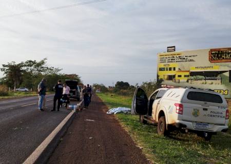 Corpo é encontrado nas margens da BR-376 entre Dourados e Fátima do Sul
