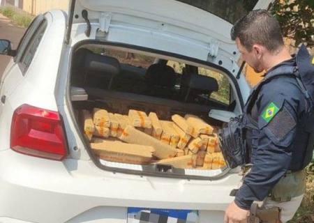 Dupla é presa com carga de maconha após fuga da PRF em Campo Grande