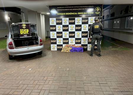 Dupla é presa com maconha avaliada em R$ 173 mil em Nova Alvorada do Sul