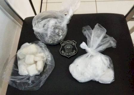 Detendo da penitenciária de Dourados é flagrado com 132 gramas de maconha