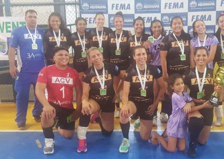 Liga MS de Voleibol define os primeiros campeões regionais em Aquidauana e Mundo Novo