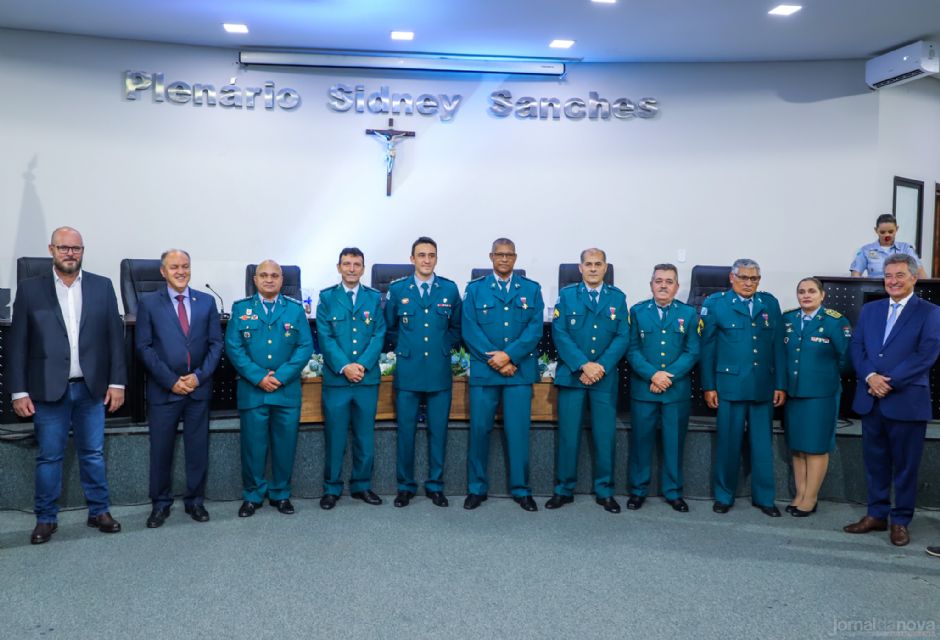 8º BPM realiza solenidade de 44 anos e Outorga de Medalhas de Tempo de Serviço em Nova Andradina
