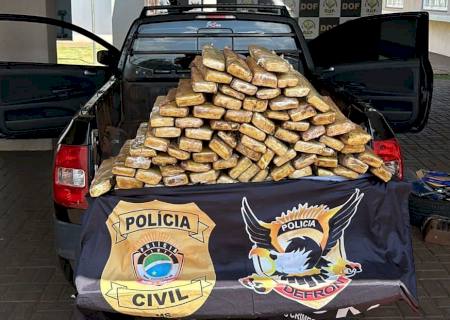 Na rota do tráfico, Defron apreende cargas de drogas milionárias na região de fronteira
