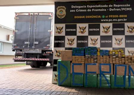 Defron prende dupla com carga de maconha avaliada em R$ 1 milhão
