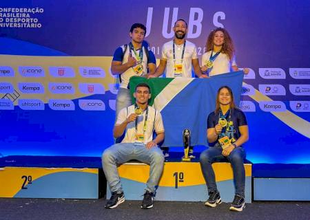 Pelo terceiro ano seguido, MS domina o wrestling nos Jogos Universitários Brasileiros e segue invicto