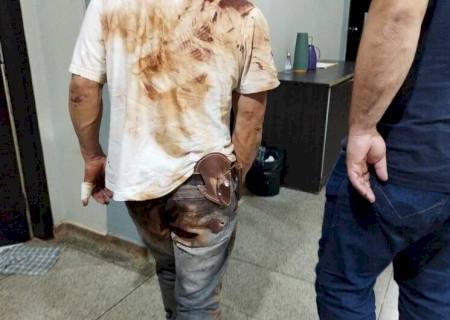 Homem mata o próprio irmão a facadas em Laguna Carapã