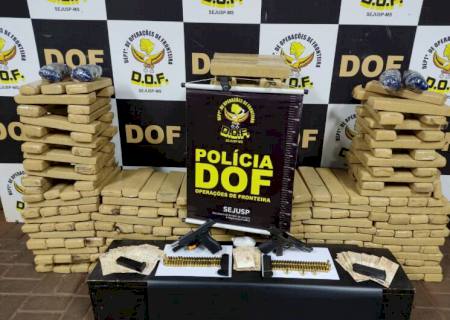 Policial penal que já atuou em Nova Andradina é preso com drogas e armas em Dourados