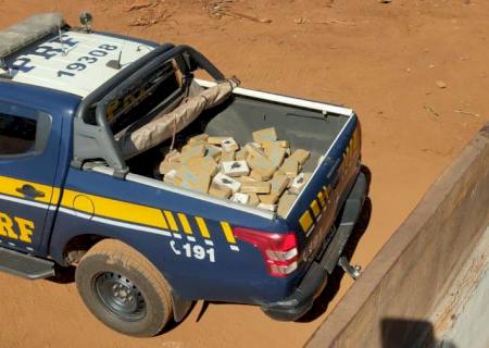 PRF encontra cocaína avaliada em R$ 17 milhões em meio a carga de sucatas em MS