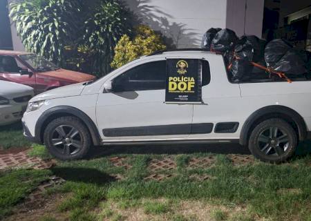 DOF apreende veículo carregado com mais de R$ 300 mil em materiais de descaminho
