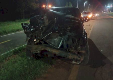 Condutor é preso após se envolver em acidente na cidade de Taquarussu