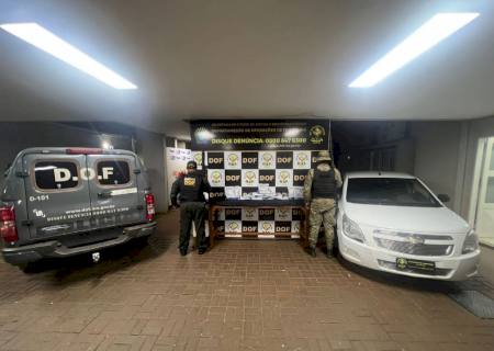 DOF apreende agrotóxicos contrabandeados em Deodápolis