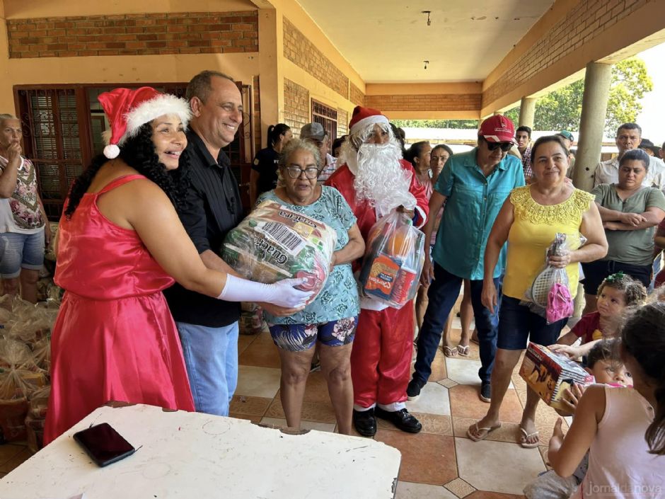 Prefeitura entrega 500 cestas básicas em Taquarussu