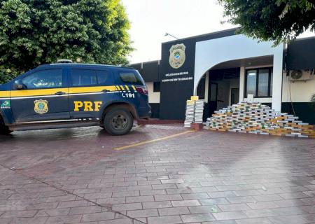 Caminhonete com quase 200 kg de cocaína é apreendida pela PRF em MS