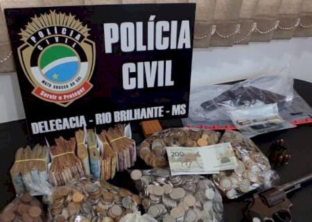 Polícia Civil deflagra operação contra o tráfico de drogas e prende 4 pessoas em Rio Brilhante