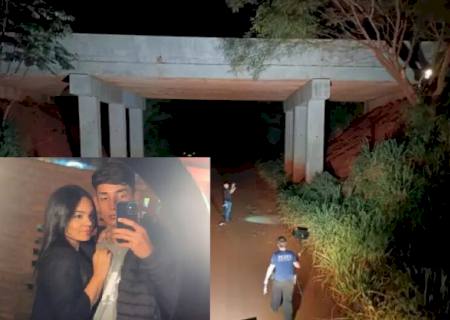 Casal morre após colidir moto em uma ponte e cair de viaduto em Fátima do Sul