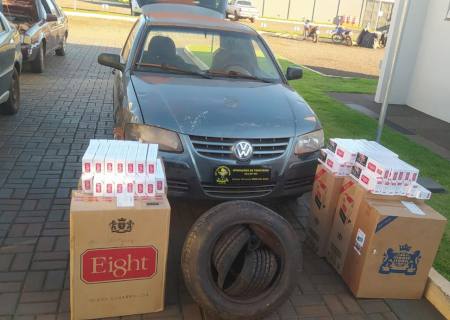 DOF apreende sete veículos com produtos ilegais em Ponta Porã