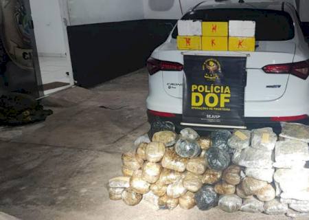 Após tentativa de fuga, homem é preso com drogas que seriam entregues na capital