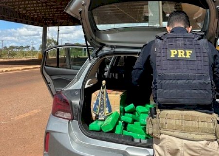 Homem é preso com quase 100 kg de maconha em Ponta Porã