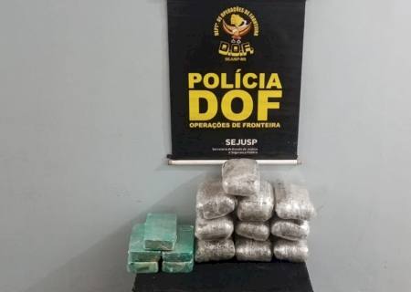 Passageira de ônibus que seguia para Campo Grande é presa com pasta base de cocaína