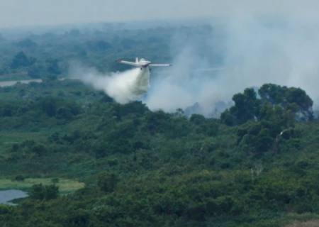 Com início do outono, estiagem ganha força e mantém alerta de incêndios florestais no Pantanal