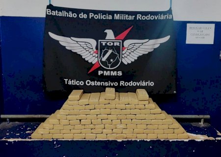 Traficante é preso com 100 kg de maconha que ele mesmo revenderia em MS