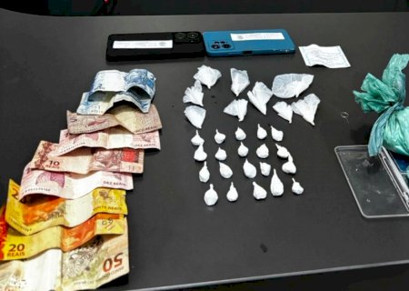 Polícia Civil prende em flagrante delito traficante e apreende drogas em Nova Alvorada do Sul