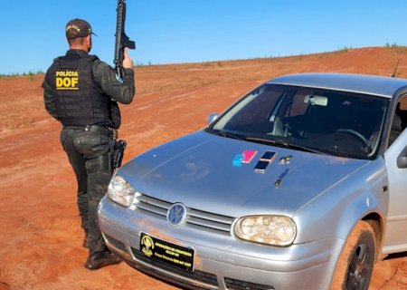 Veículo roubado em Angélica é recuperado horas depois pelo DOF em Naviraí