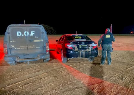 Veículo roubado no Paraná é recuperado em Itaquiraí