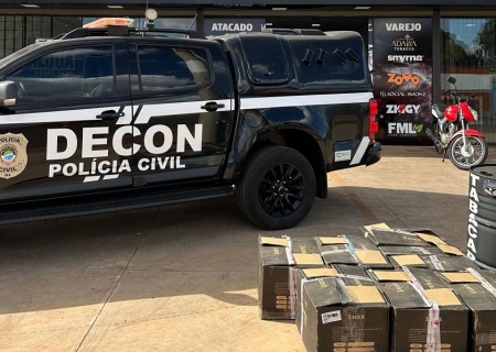 Dono de tabacaria é preso em Campo Grande por venda de cigarros eletrônicos