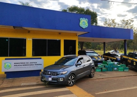 Traficante abandona veículo com mais de meia tonelada de maconha em Três Lagoas