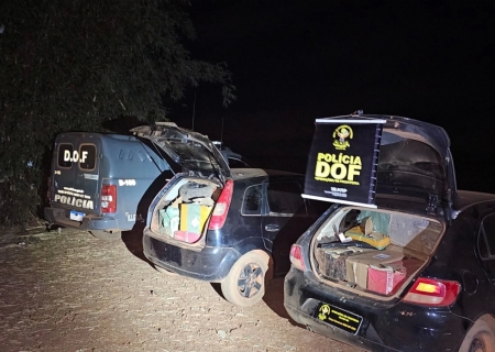 DOF apreende mais de R$ 500 mil de mercadoria ilegal que seria entregue em Dourados