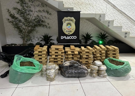 Dracco prende jovem com mais de R$ 500 mil em drogas na capital