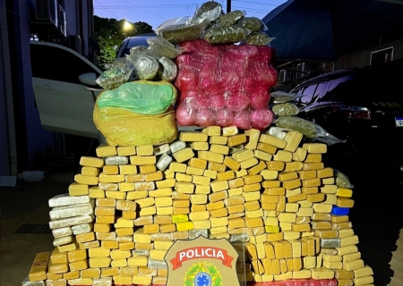 Polícia Federal realiza duas apreensões de drogas em Ponta Porã