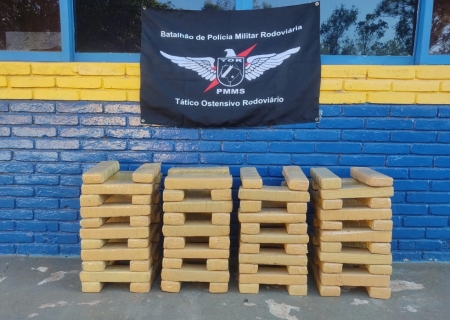 Após fuga de traficante, TOR apreende carro com drogas na MS-386