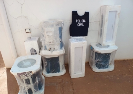 Em ação conjunta, polícia identifica autores de furto e recupera produtos avaliados em R$ 10 mil em Brasilândia