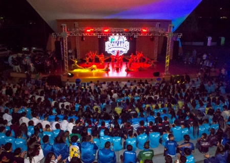Dez anos de transformação marcam cerimônia de abertura dos Jogos Escolares de MS