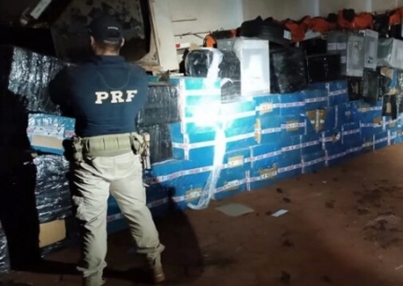 Carga com mais de 5,7 mil celulares é apreendida em Sidrolândia