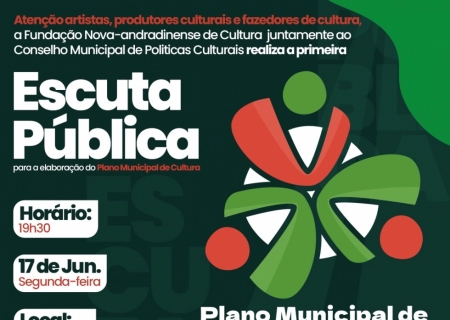 Nova Andradina inicia construção do Plano Municipal de Cultura com escuta pública
