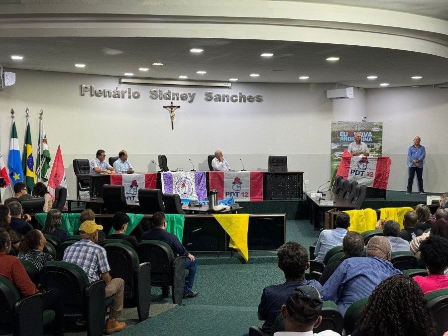 PDT oficializa candidatura de Milton Sena à Prefeitura de Nova Andradina